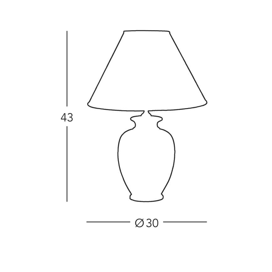 kolarz 731.70W.160 - Stolní lampa NONNA 1xE27/100W/230V květiny bílá/zlatá