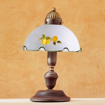 Kolarz 731.73.116 - Stolní lampa NONNA 1xE27/75W/230V citrony