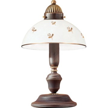 Kolarz 731.73.170 - Stolní lampa NONNA 1xE14/60W/230V květiny rose gold