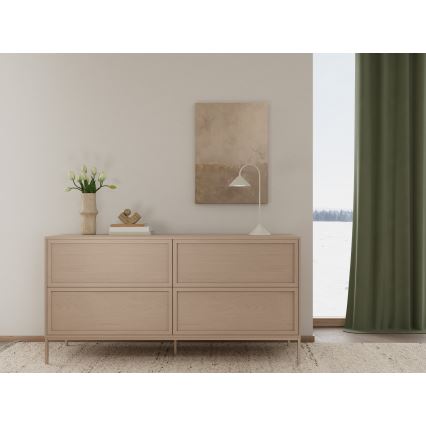 Komoda ALIN 157x40 cm taupe
