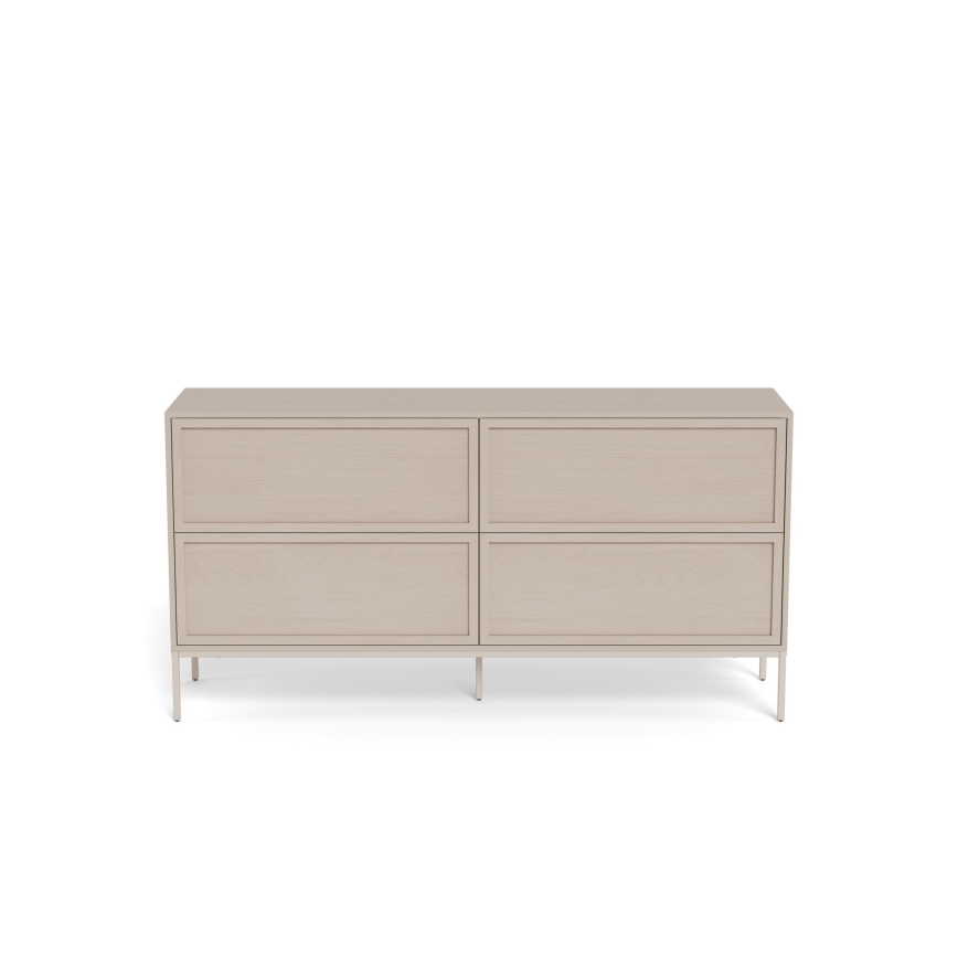Komoda ALIN 157x40 cm taupe