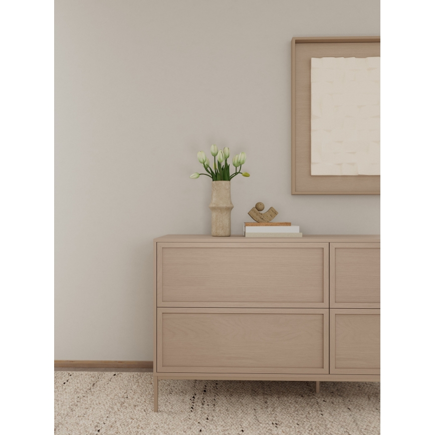 Komoda ALIN 157x40 cm taupe