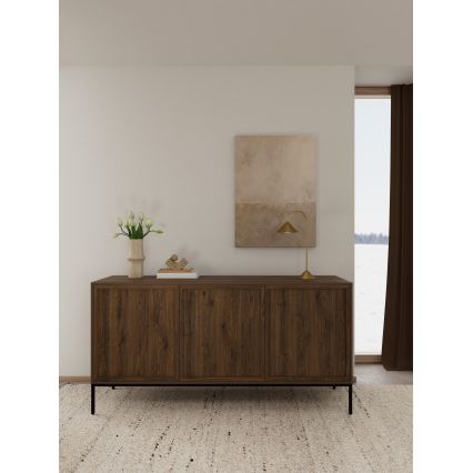 Komoda ALIN 158x40 cm hnědá
