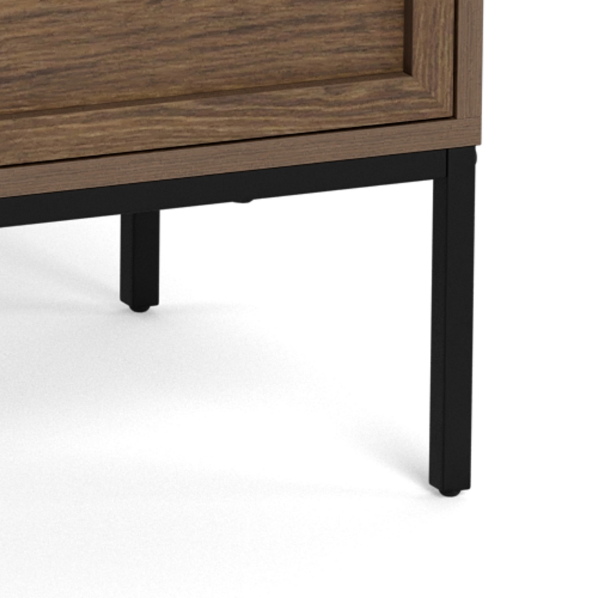 Komoda ALIN 80x40 cm hnědá