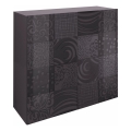 Komoda ARIA 121x111x43 cm antracit
