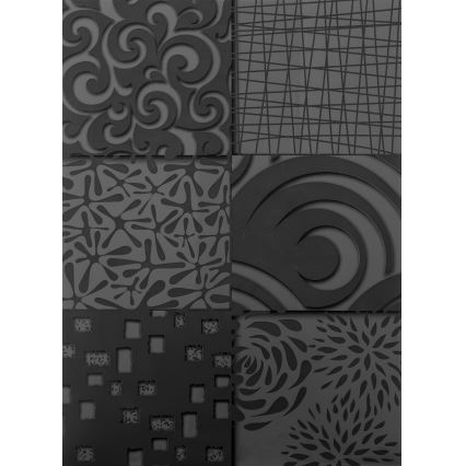 Komoda ARIA 121x111x43 cm antracit