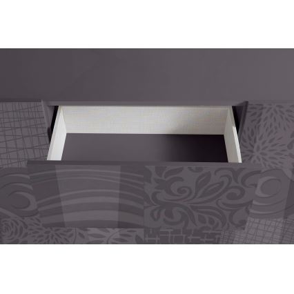 Komoda ARIA 181x84x43 cm antracit