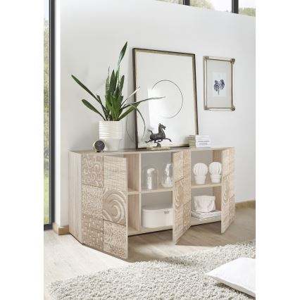 Komoda ARIA 181x84x43 cm dub sonoma