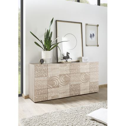 Komoda ARIA 181x84x43 cm dub sonoma