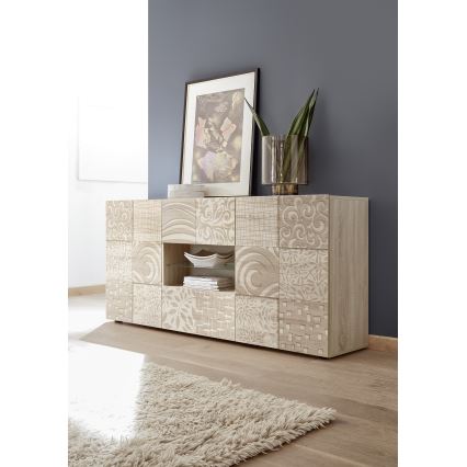 Komoda ARIA 181x84x43 cm dub sonoma