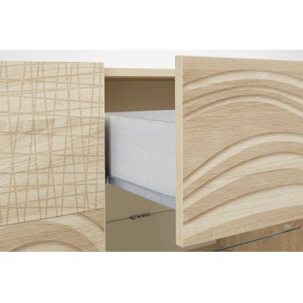 Komoda ARIA 181x84x43 cm dub sonoma