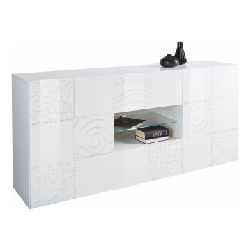 Komoda ARIA 181x84x43cm bílá