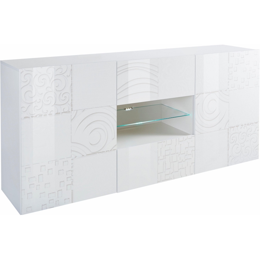 Komoda ARIA 181x84x43cm bílá