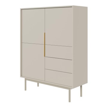 Komoda ELI 104x140x39 cm béžová