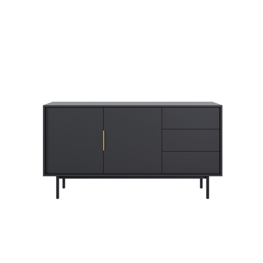 Komoda ELI 154x82x39 cm černá