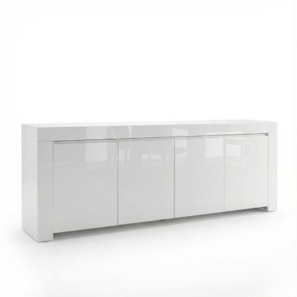 Komoda FINERA 210x85x50 cm bílá