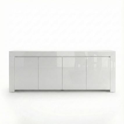 Komoda FINERA 210x85x50 cm bílá