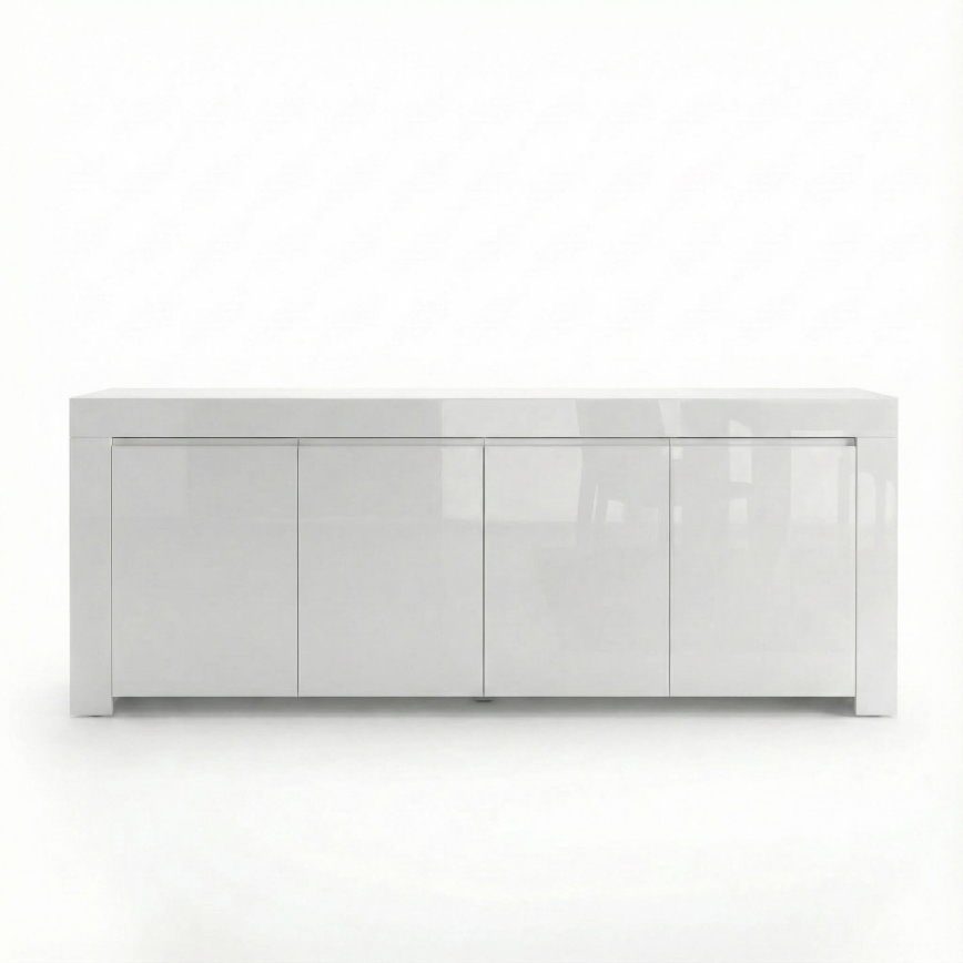 Komoda FINERA 210x85x50 cm bílá