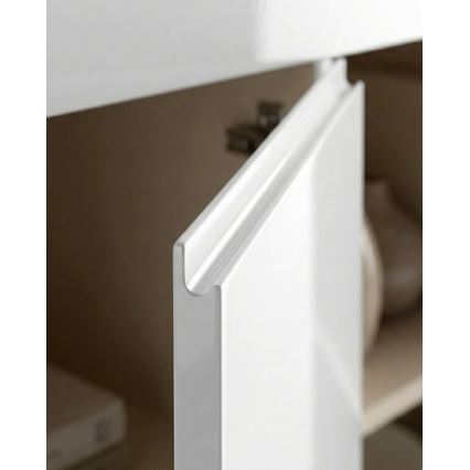 Komoda FINERA 210x85x50 cm bílá
