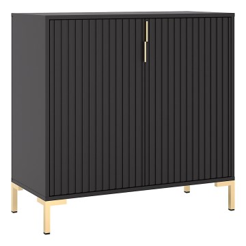 Komoda FLOP 88x86x40 cm černá