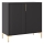 Komoda FLOP 88x86x40 cm černá