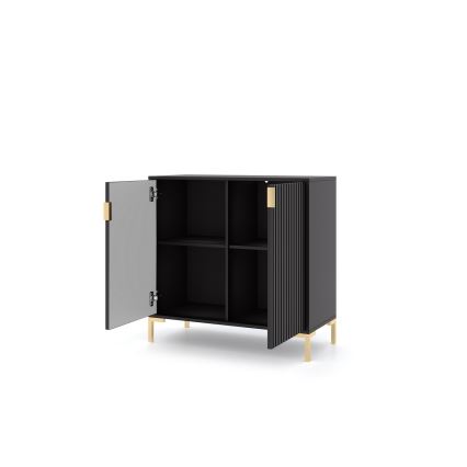 Komoda FLOP 88x86x40 cm černá