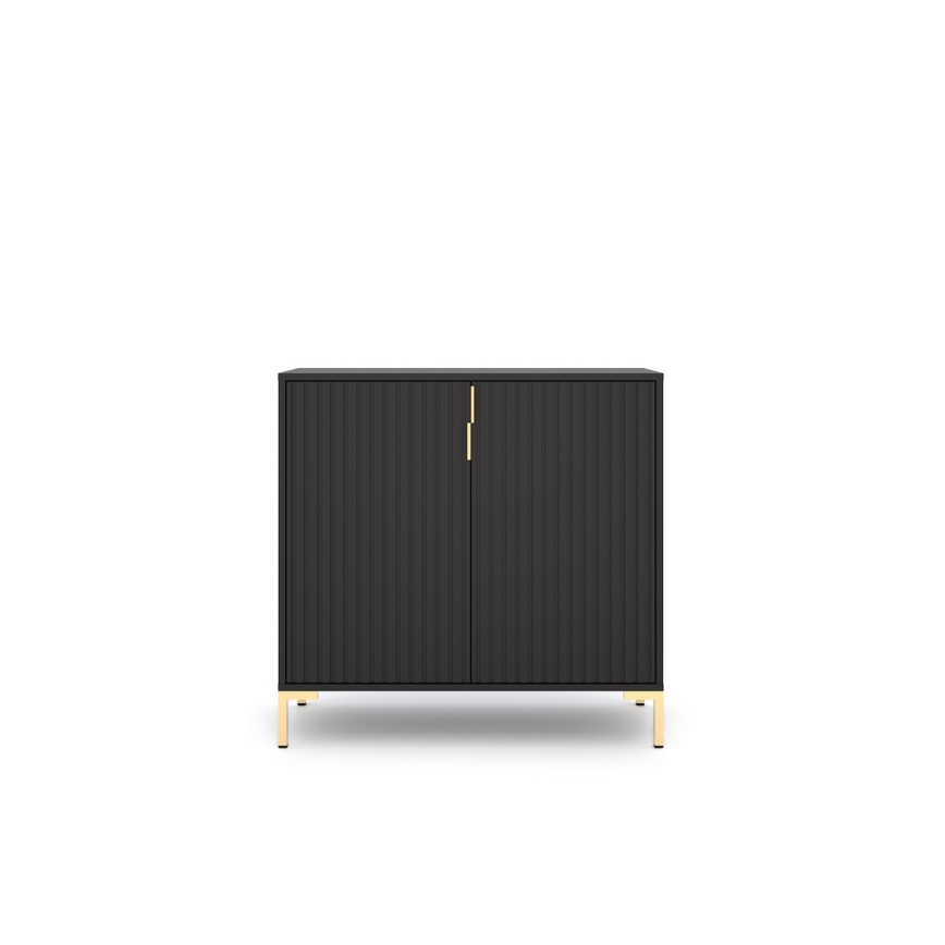 Komoda FLOP 88x86x40 cm černá