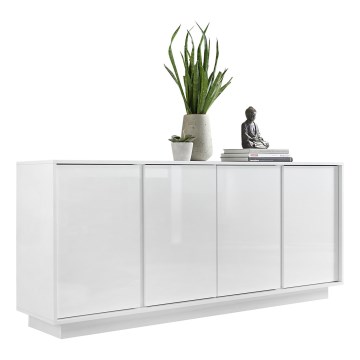 Komoda IDEA 180x79x43 cm bílá