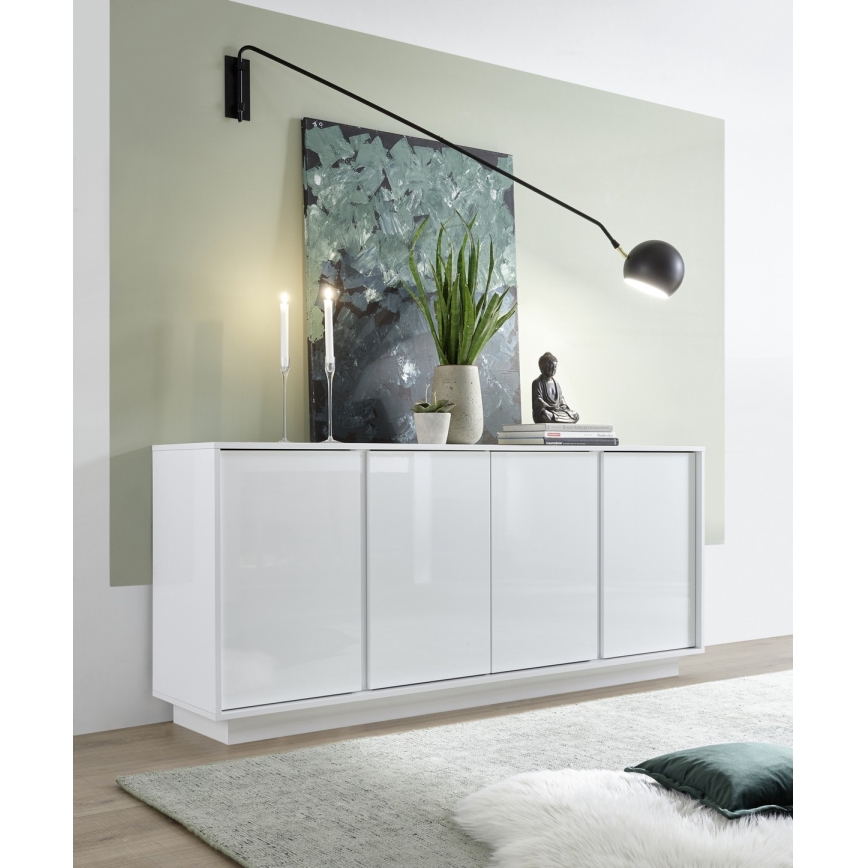 Komoda IDEA 180x79x43 cm bílá