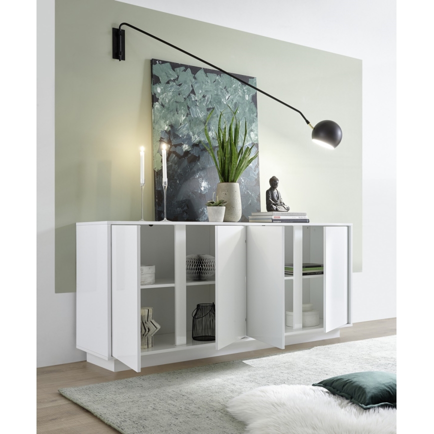 Komoda IDEA 180x79x43 cm bílá