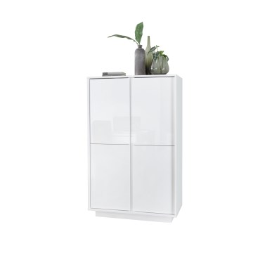 Komoda IDEA 92x145x43 cm bílá