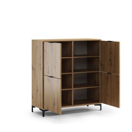 Komoda LORA 100x110x40 cm dub artisan