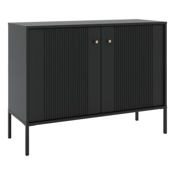 Komoda LUE 105x79x39 cm černá
