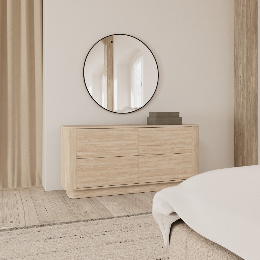 Komoda MADERA 160x75 cm bílý dub