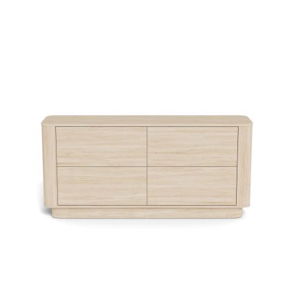 Komoda MADERA 160x75 cm bílý dub