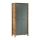 Komoda MENTA 90x200x53 cm dub wotan/zelená