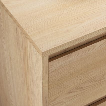 Komoda MIYABI 92x86x40 cm dub cremona