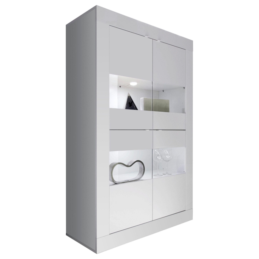 Komoda NERILA 102x162x43 cm bílá