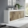 Komoda NERILA 207x86x43 cm bílá/javor