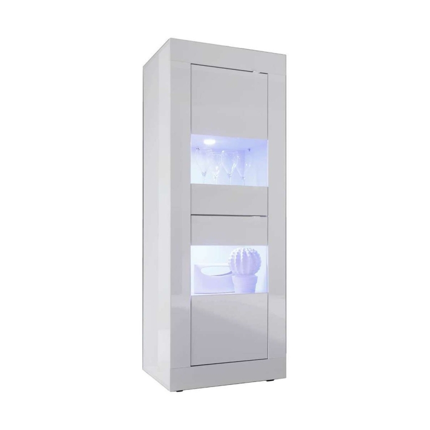 Komoda NERILA 61x162x43 cm bílá