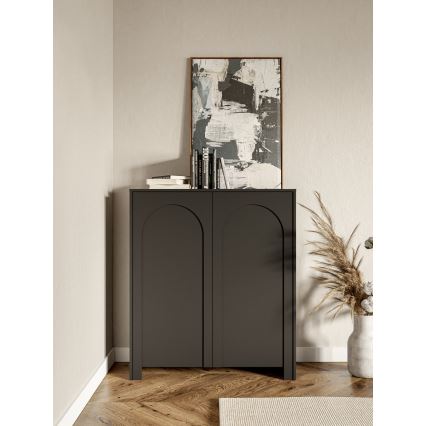 Komoda NIO 100x117x35 cm antracit