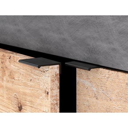 Komoda RUNEA světle hnědá/antracit