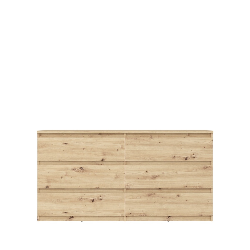 Komoda se zásuvkami MAO 155x80x42 cm dub artisan