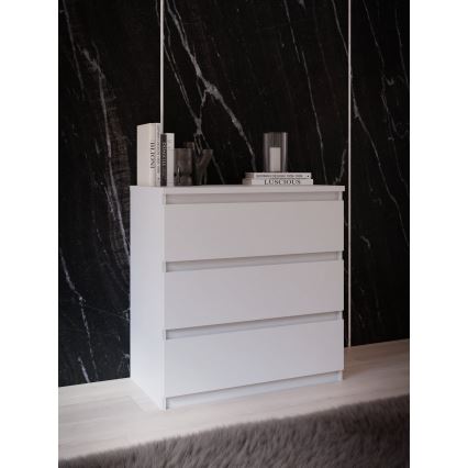 Komoda se zásuvkami MAO bílá