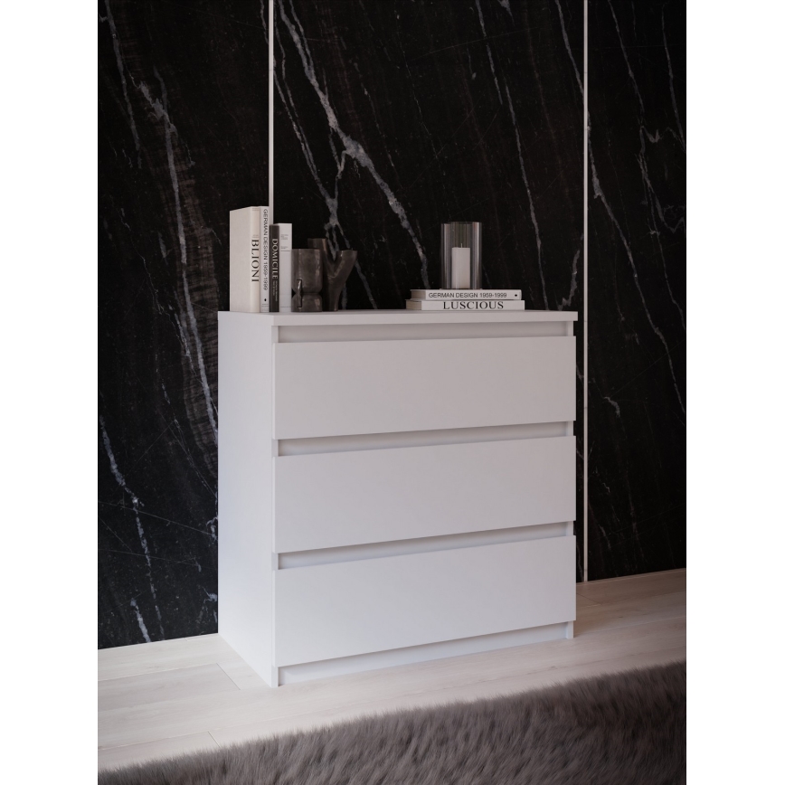 Komoda se zásuvkami MAO bílá