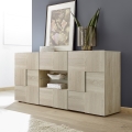 Komoda SERIAN 121x111x43 cm dub sonoma