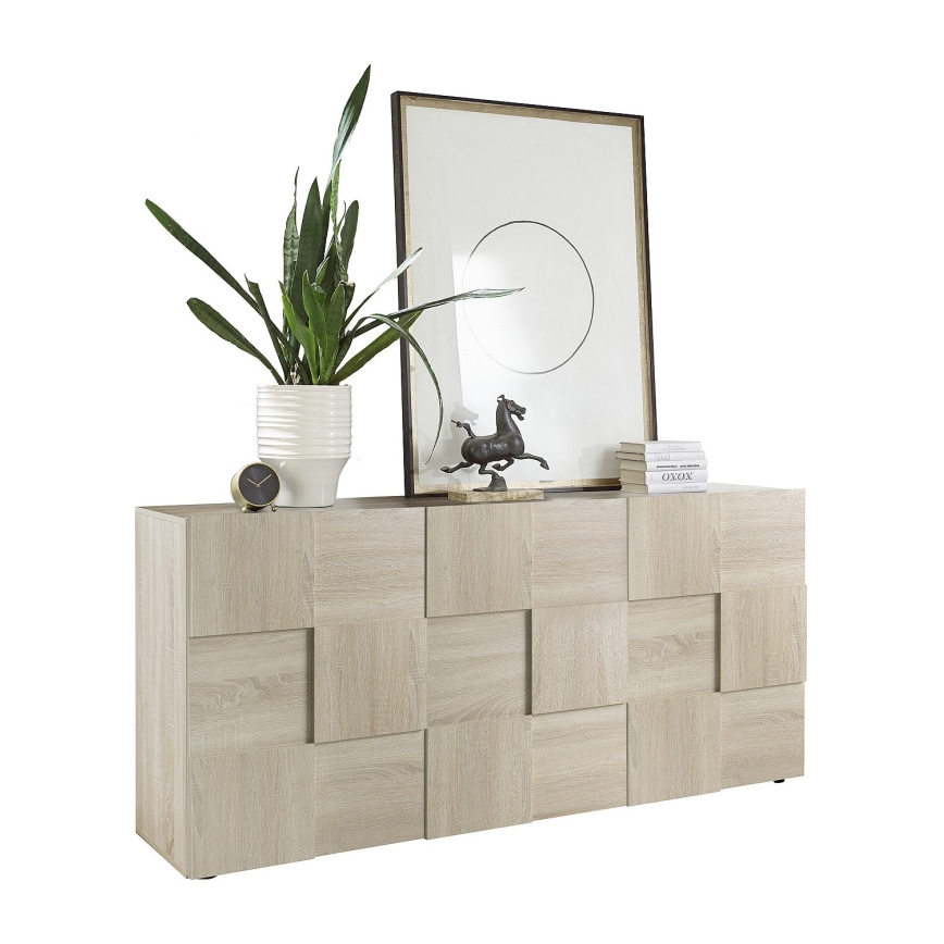 Komoda SERIAN 181x84x43 cm dub sonoma