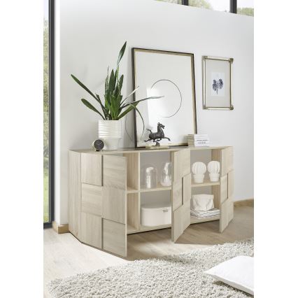 Komoda SERIAN 181x84x43 cm dub sonoma