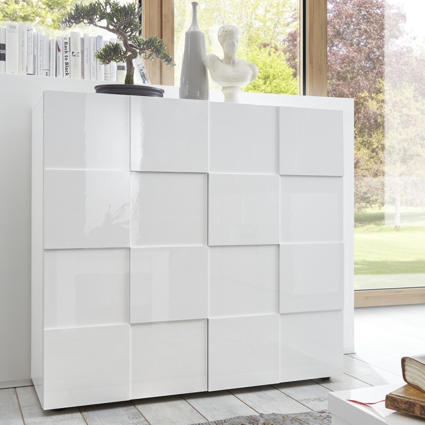 Komoda SERIAN bílá