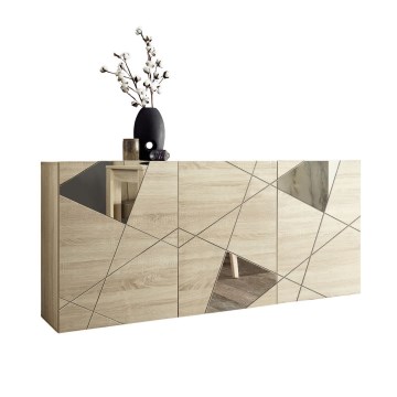 Komoda TAVRI 181x84x42 cm dub sonoma